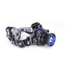 Lanterna Cabeça Q5 Led Cree Recarregável + Forte 788.000w Lanterna Preto Luz Branco Foto mini 1