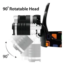 Lanterna Cabeça Recarregável Triplo T6 Led Cree Profissional Foto mini 4