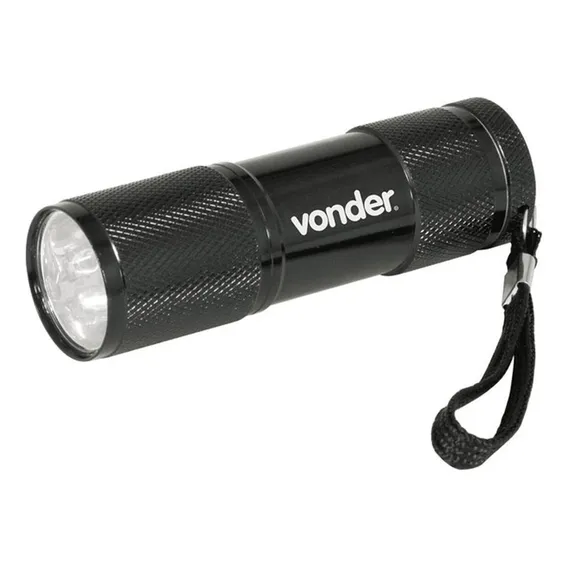 Lanterna Chaveiro Com Led Vonder Llv 0009 Cor da lanterna Preto Cor da luz Branco Foto 1