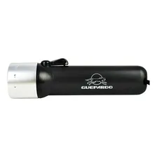 Lanterna De Mergulho Guepardo Abrolhos De 120 Lúmens Preto Luz Branca LA0101 Foto mini  3
