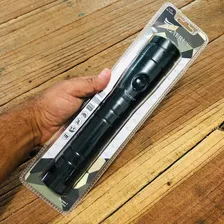 Lanterna Farol Tática Estilo Maglite 2 Pilha Grande Pesca Lanterna Preta Luz Branco Foto mini  3