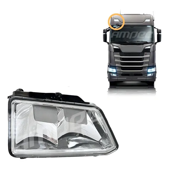 Lanterna Farol Teto CompatÃvel Scania Ntg 2019 Direito Foto 1