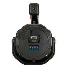 Lanterna Holofote Led Cree Recarregavel Solver Slp-401 Portátil Resistente E Potente Bivolt E Recarregável Lanterna Preta Luz Branco Foto mini 3