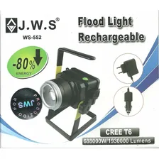 Lanterna Holofote Refletor Tático Led T6 Com Ajuste De Zoom Foto  mini 1