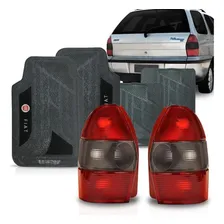 Lanterna Ht Kit Lanterna Palio Wekeend 97 A 99 Fume + Jogo Tapete Fiat Foto mini 1