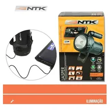 Lanterna Lampião Tocha Foco Mão Led Recarregável Jasper Ntk Foto mini 3