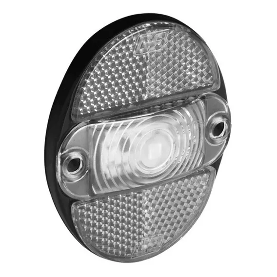Lanterna Lateral Led Bivolt Amarelo Gf 7.117 Amarela Lanterna Cristal Led Bivolt Luz Cores Foto 1