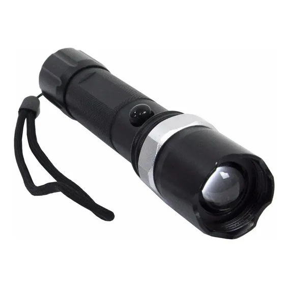 Lanterna Led Cree Q5 Sinalizador Recarregável Prova D Água Foto 1