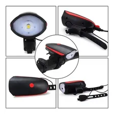 Lanterna Led Farol Bike Bicicleta Recarregável Usb Foto mini 3
