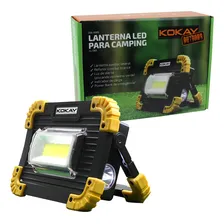 Lanterna Led Para Camping Refletor 5w Á Pilha Kokay 056-0060 Foto mini  3