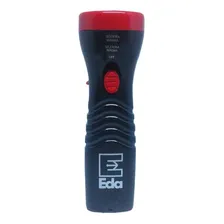 Lanterna Led Recarregável Longa Duração 5 Led Bivolt 9mu Eda Cor da lanterna Preto Cor da luz Branco Foto  mini 1