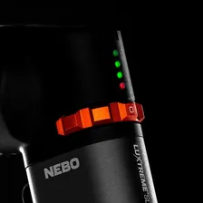 Lanterna LED recarregável Nebo Luxtreme Sl100 Lanterna de 1 milha Cor da lanterna preta Cor da luz branca Foto mini  3