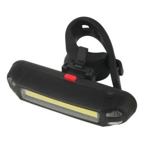 Lanterna Led Traseira 2 Cores Bike Sinalizador Usb 5 Modos Foto 1