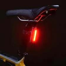 Lanterna Led Traseira Bicolor Bike Sinalizador Usb Foto mini  3