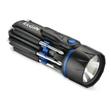 Lanterna Led Versátil 8 Em 1 Elgin Cor da lanterna Preto Cor da luz Branco Frio Foto  mini 1