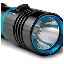 Lanterna Mergulho Inton Original H3 Com Zoom Caça Pesca-sub Foto mini 1