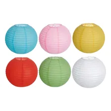 Lanterna Oriental 20 Luminaria Japonesa Luminaria Chinesa Cor Cores Variadas Foto mini  3