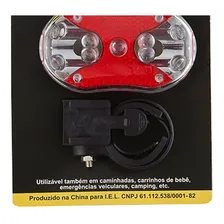 Lanterna Para Bicicleta Traseira Com 9 Leds 9tc Eda Foto mini  3