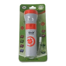 Lanterna Recarregavel 1led/3w Idea 4519-w Lanterna Laranja Luz Branco Foto  mini 1