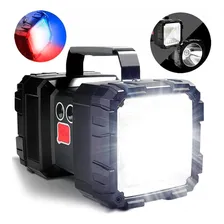 Lanterna Recarregável Led Tática Multifuncional Forte Foto mini  3
