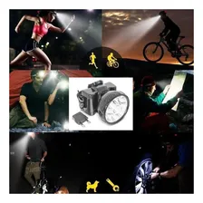 Lanterna Recarregável Para Cabeça 9 Leds Longo Alcance Foto mini  2