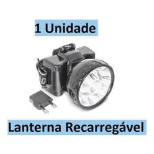 Lanterna Recarregável Para Cabeça 9 Leds Longo Alcance Foto mini  3