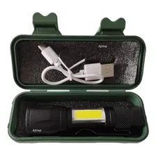 Lanterna Recarregavel Usb Para Carregar Celular Cree Led T6 Foto mini  2