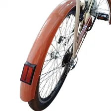 Lanterna Refletor Paralama Bicicleta Sueco Vermelho Parafuso Foto mini 4