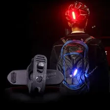 Lanterna Sinalizador Traseiro Bicicleta 5 Leds Recarregável Foto mini 4