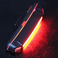 Lanterna Sinalizador Traseiro Bike Recarregável Usb Foto mini 3