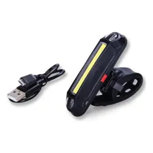 Lanterna Sinalizador Traseiro Bike Recarregável Usb Foto mini 2
