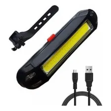 Lanterna Sinalizador Traseiro Bike Recarregável Usb Foto mini 1