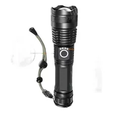 Lanterna T9 Tática Led Xml T9 Recarregável Usb Muito Forte Foto  mini 1