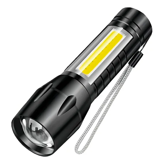 Lanterna Tatica Led Q5 Mini Xml Recarregavel Melhor Que X900 Cor da lanterna Preto Cor da luz Branco Foto 1