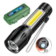 Lanterna Tatica Led Q5 Mini Xml Recarregavel Melhor Que X900 Cor da lanterna Preto Cor da luz Branco Foto mini  2