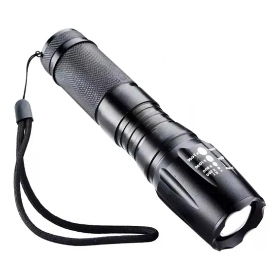 Lanterna Tatica M. Cree Led X900 Profissional Recarregável Foto 1