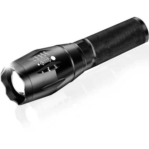Lanterna Tática Militar Com Zoom X900 - Recarregável Foto 1
