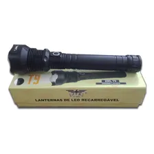 Lanterna Tática Militar Led T9 Recarregavel Forte Potente Foto mini 1