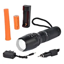Lanterna Tática Militar X900 Recarregavel Led Potente Zoom Foto mini  2