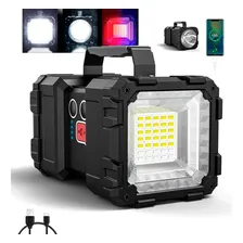 Lanterna Tática Multifuncional Recarregável Led Forte Foto  mini 1