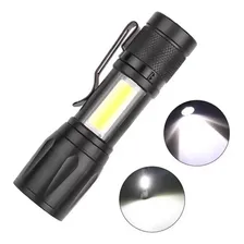 Lanterna Tática Profissional Com Led Recarregável Via Usb Foto mini 4