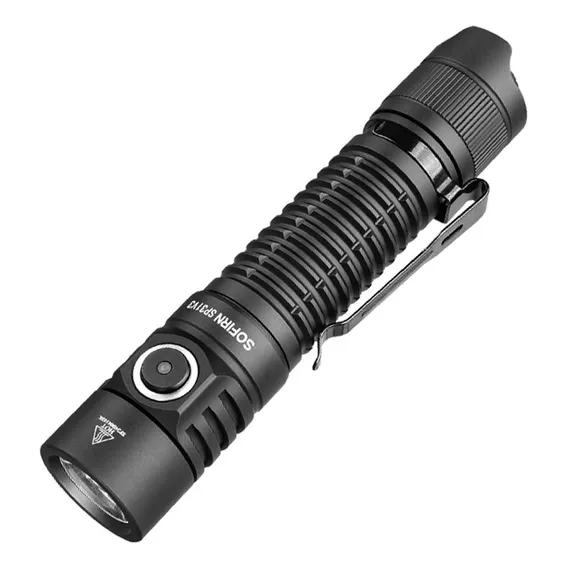 Lanterna Tática Sofirn Sp31 V3.0 2000 Lumens = Fenix Pd35 Lanterna Preto Luz 6000k Foto 1