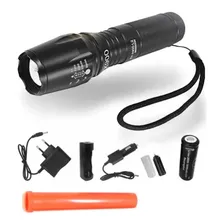 Lanterna Tática Super Led X900 - Pilha Ou Bateria Foto mini 1