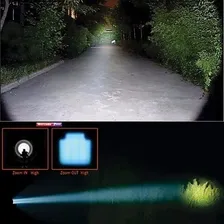 Lanterna Tática Zoom Led Super Potente 990000w Bateria Foto mini 2