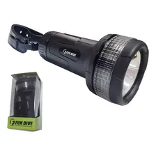 Lanterna Thor Led Mergulho Caça Pesca 50 Mt Prof Fun Dive Cor da lanterna Preto Cor da luz Branco Foto mini 1