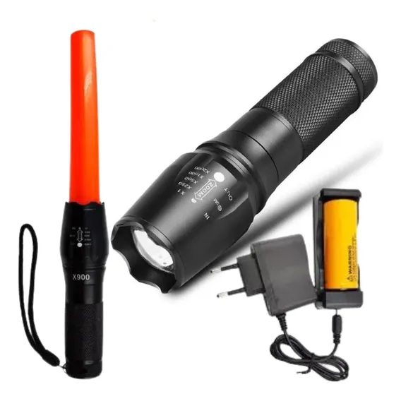 Lanterna X900 Militar Tatica Led Super Potente Longo Alcance Foto 1