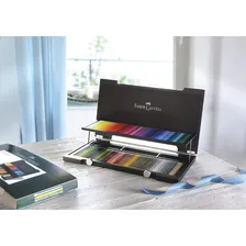 Lapis Aquarelavel Faber Castell A. Durer 120 Cores Madeira Foto mini 3