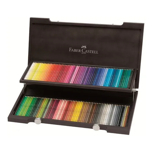 Lapis Aquarelavel Faber Castell A. Durer 120 Cores Madeira Foto 1