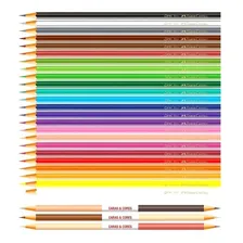 Lápis Cor 024 Faber Castell Caras E Cores Foto mini 1