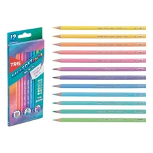 Lápis Cor 12und Mega Soft Color Tons Pastel Tris Foto mini 3
